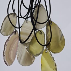 Desert Yellow Agate Slice (Randomized)