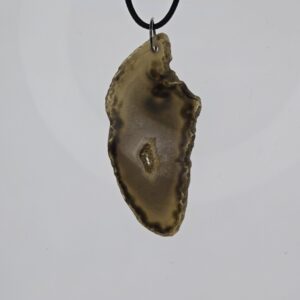 20251229_193512 Agate Geode Pendant: The Cavern Eye