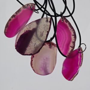 Magenta Agate Slice (Randomized)