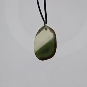 20251229_203923 Agate Geode Pendant: The Alpine Horizon