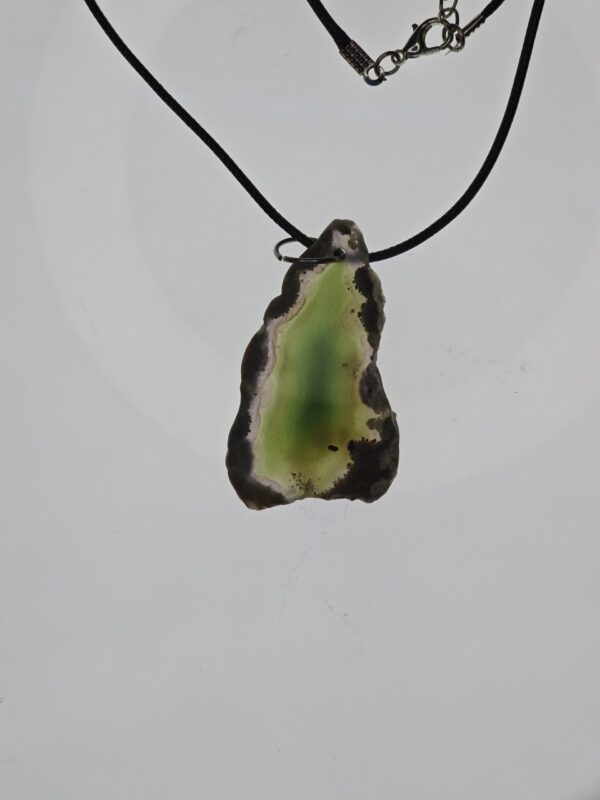 Agate Geode Pendant: The Earth Crust