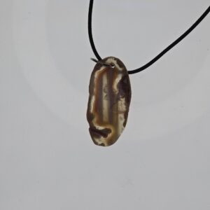 20251229_205443 Agate Geode Pendant: The Canyon Wall