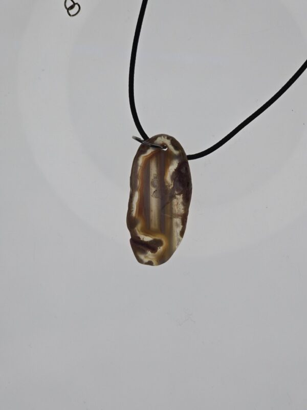 Agate Geode Pendant: The Canyon Wall