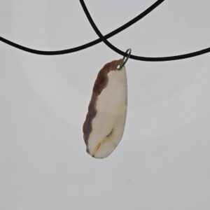 20251229_205452 Agate Geode Pendant: Lavender Mist