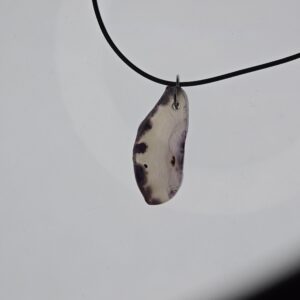 Agate Geode Pendant: The Pale Ghost