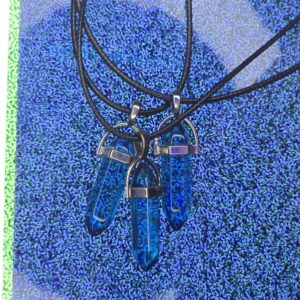 Arctic Glitch Pendant