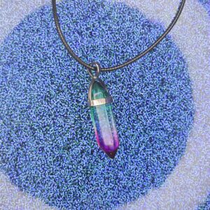 Aurora Glitch Pendant