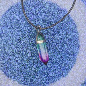 Aurora Glitch Pendant