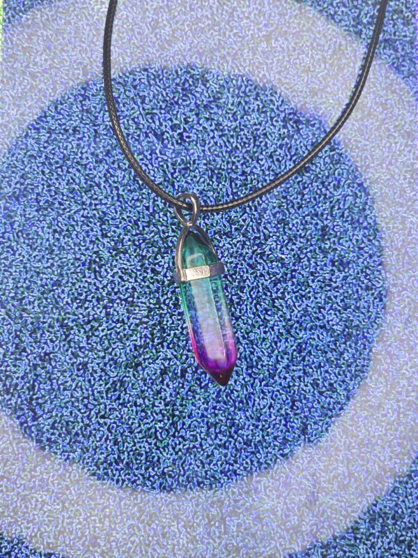 Aurora Glitch Pendant